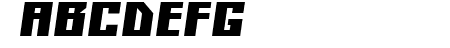 Kiloton Condensed Italic