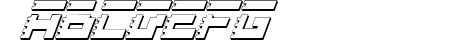 Roid Rage Shadow Italic