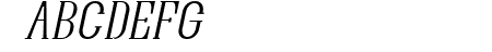 Quastic Kaps Thin Italic