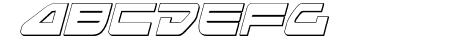 Searider Falcon 3D Italic