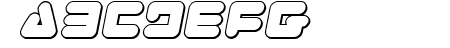 Zealot Outline Italic