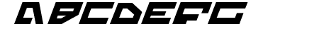 Trajia Expanded Italic