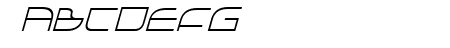 Galga Condensed Italic
