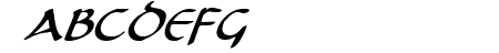 Tristram Italic