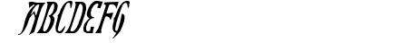 Xiphos Condensed Italic