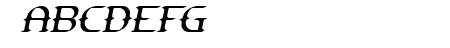 Gesture Thin Slant BRK