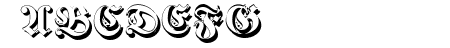 Fraktur Shadowed