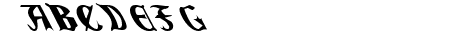QuaelGothicLeftyCondensed