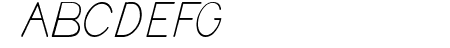 BV Cursive Ital Italic