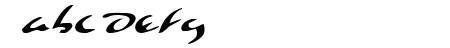 Eagleclaw Expanded Italic