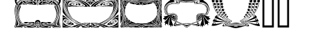 Art Noveau Headers
