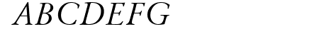 Baramond Italic