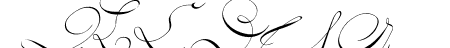 18th Century Initials