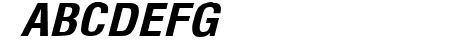 Milford Bold Italic
