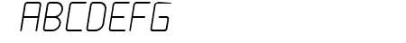 Moondog Zero Italic
