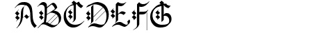 Gothenburg Fraktur