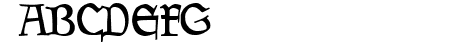 Goudy Medieval Alternate