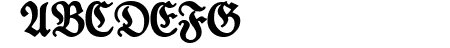 TypographerFraktur Bold