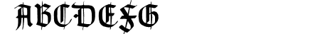 TypographerGotisch Schmuc