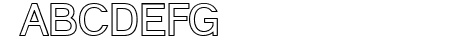 Goulong Bold Outline