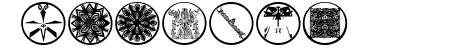 AbstractOrnamentBatsTwo