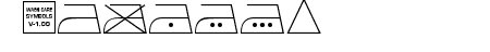Wash Care Symbols M54