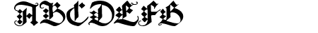 JGJ D?rer Gothic