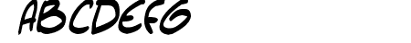 setlist  TBS Bold Italic