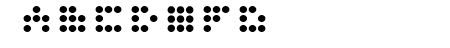 3x3 dots Bold