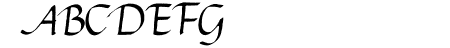 Gourdie Cursive Deux