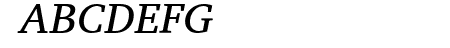Charis SIL Italic