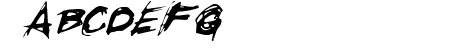 Righteous Kill Italic