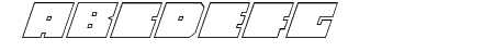 Anakefka Outline Italic