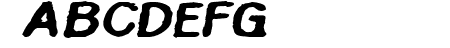 InkbleedExtended Oblique