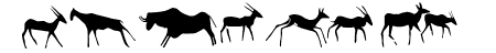 Afrika RockArt F Animals1