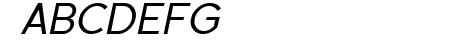 SF Florencesans Italic