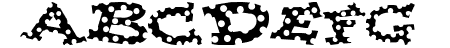 Spotty Font