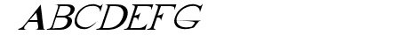 FrankTimes Italic