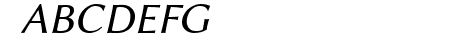 Linux Biolinum Italic