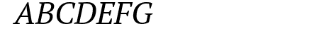 PT Serif Italic