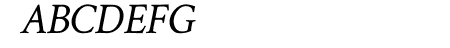 Crimson Text Italic