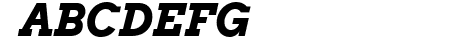 Arvo Bold Italic