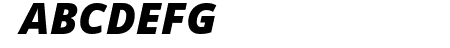 Open Sans Extrabold Itali