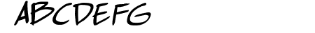 comic huslte Italic