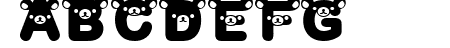 rilakkuma dingbat Bold