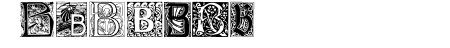 Art Nouveau Initials B