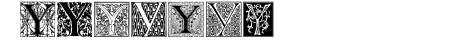 Ornamental Initials Y
