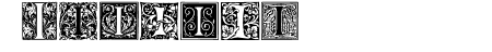 Ornamental Initials I