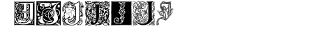 Ornamental Initials J