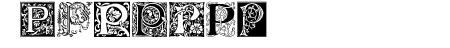 Ornamental Initials P